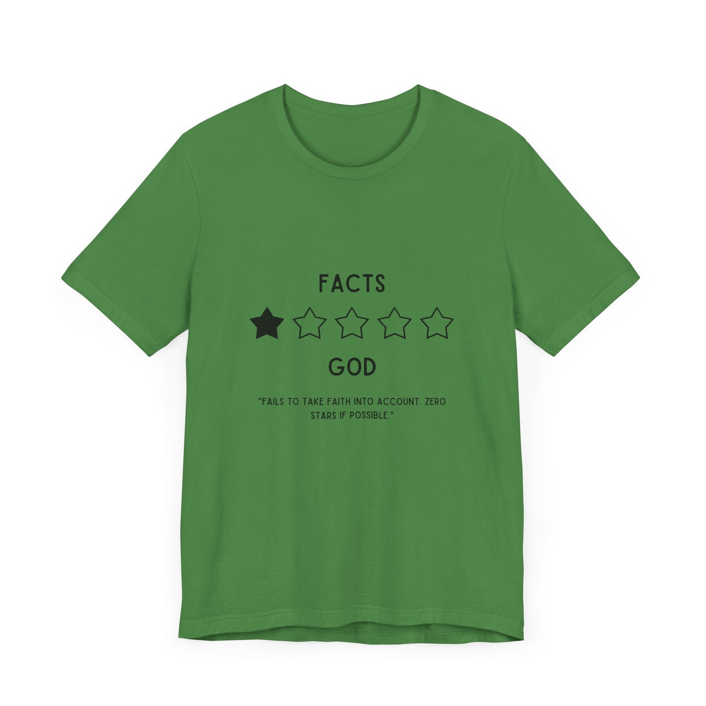 Holy Ratings: One Star Faith Fails T-Shirt