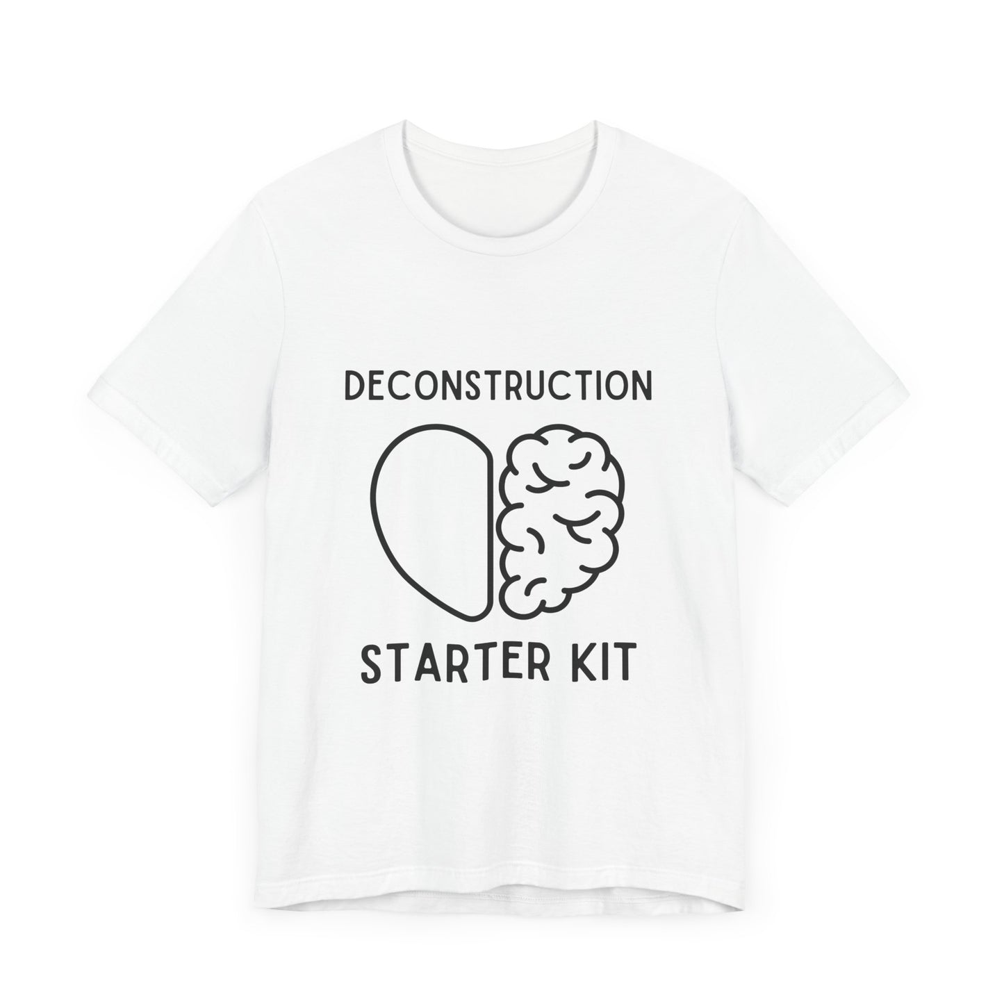 Deconstruction Starter Kit – Heart & Brain - T-Shirt