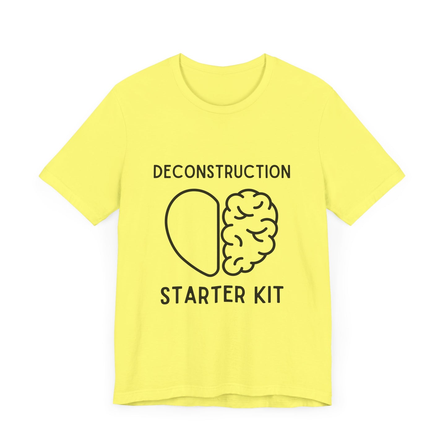 Deconstruction Starter Kit – Heart & Brain - T-Shirt