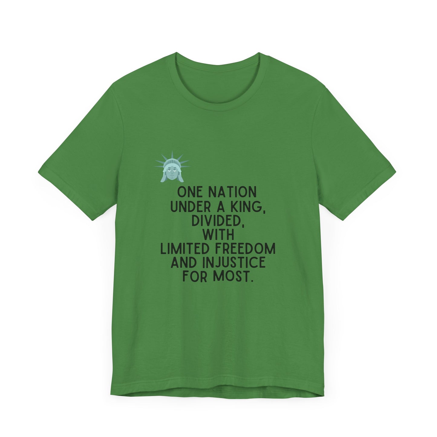 Liberty Weeps: Pledge of a Divided Nation - King Version - T-Shirt